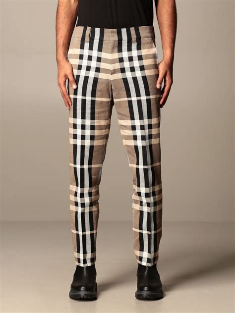 prix pantalon burberry|burberry men's pants.